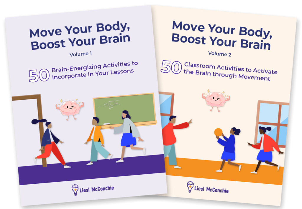 Both volumes of Move Your Body, Boost Your Brain.